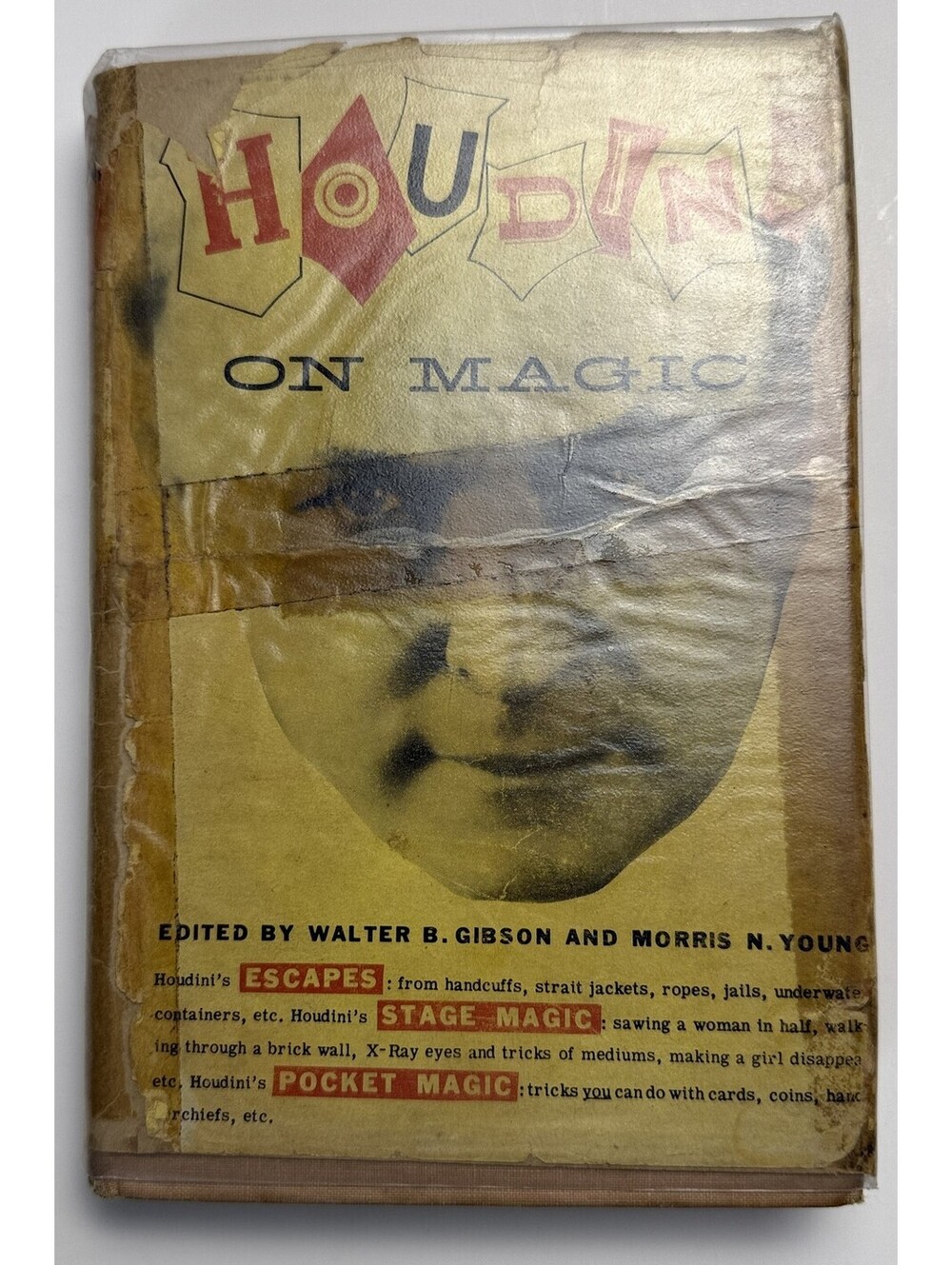 Houdini on Magic Gibson Young Stage Magic Arts Culture HC